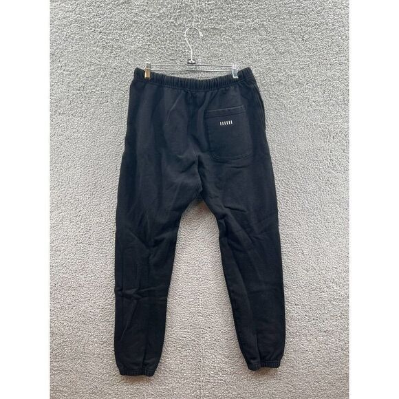 Machus Portland Black Cotton Sweatpants Size Small - Picture 2 of 4